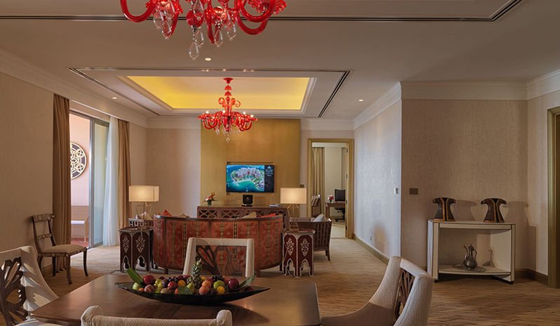 Marsa Malaz Kempinski Suite Living Room