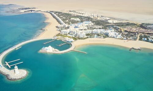 Hilton Salwa Beach Resort & Villas Aerial View